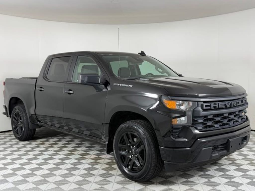 Used 2024 Chevrolet Silverado 1500 Custom Truck Crew Cab