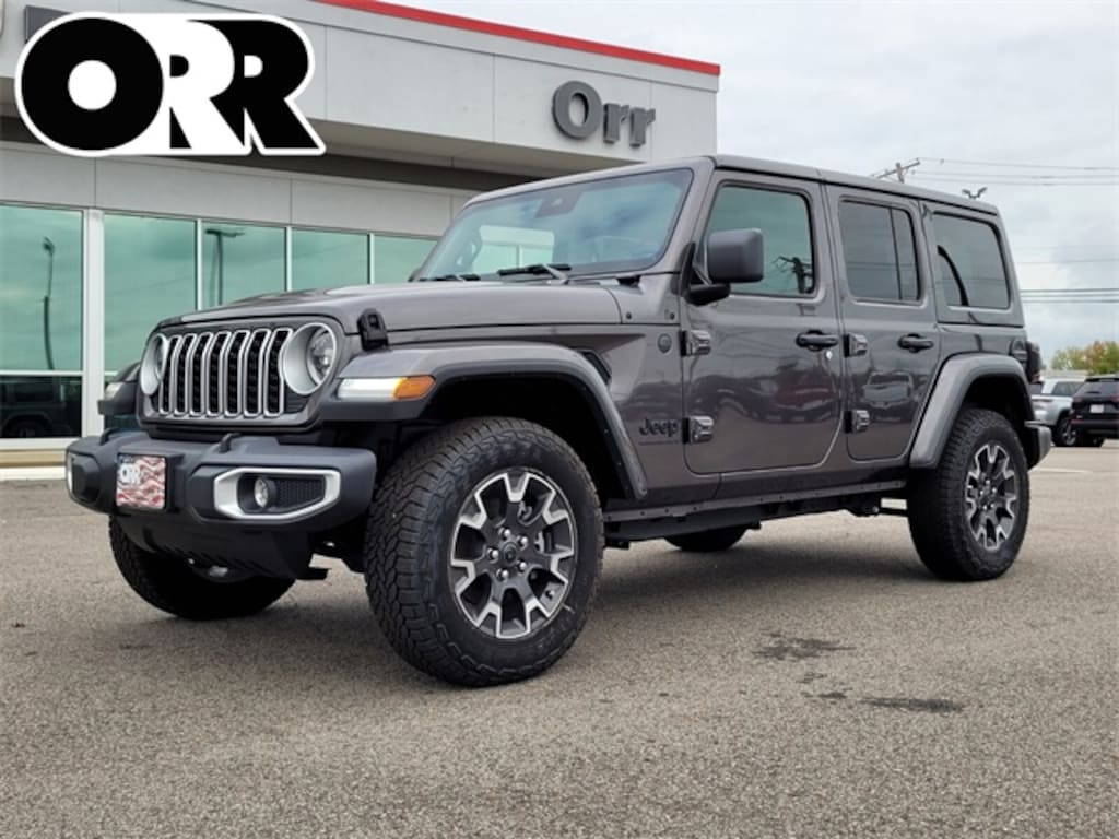 New 2025 Jeep Wrangler 4-DOOR SAHARA Sport Utility