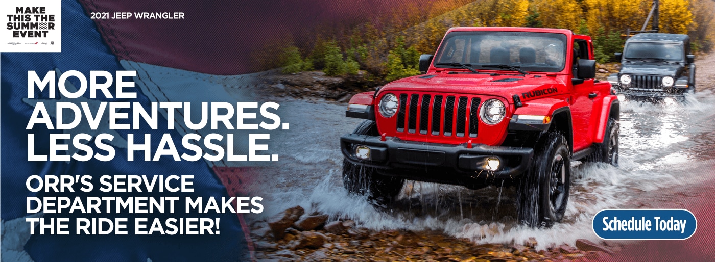 New & Used Car, Truck, & SUV Dealer Orr Chrysler Dodge Jeep RAM Russellville AR