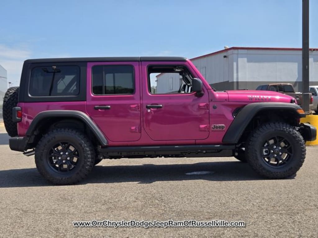 New 2026 Jeep Wrangler 4-DOOR WILLYS Sport Utility