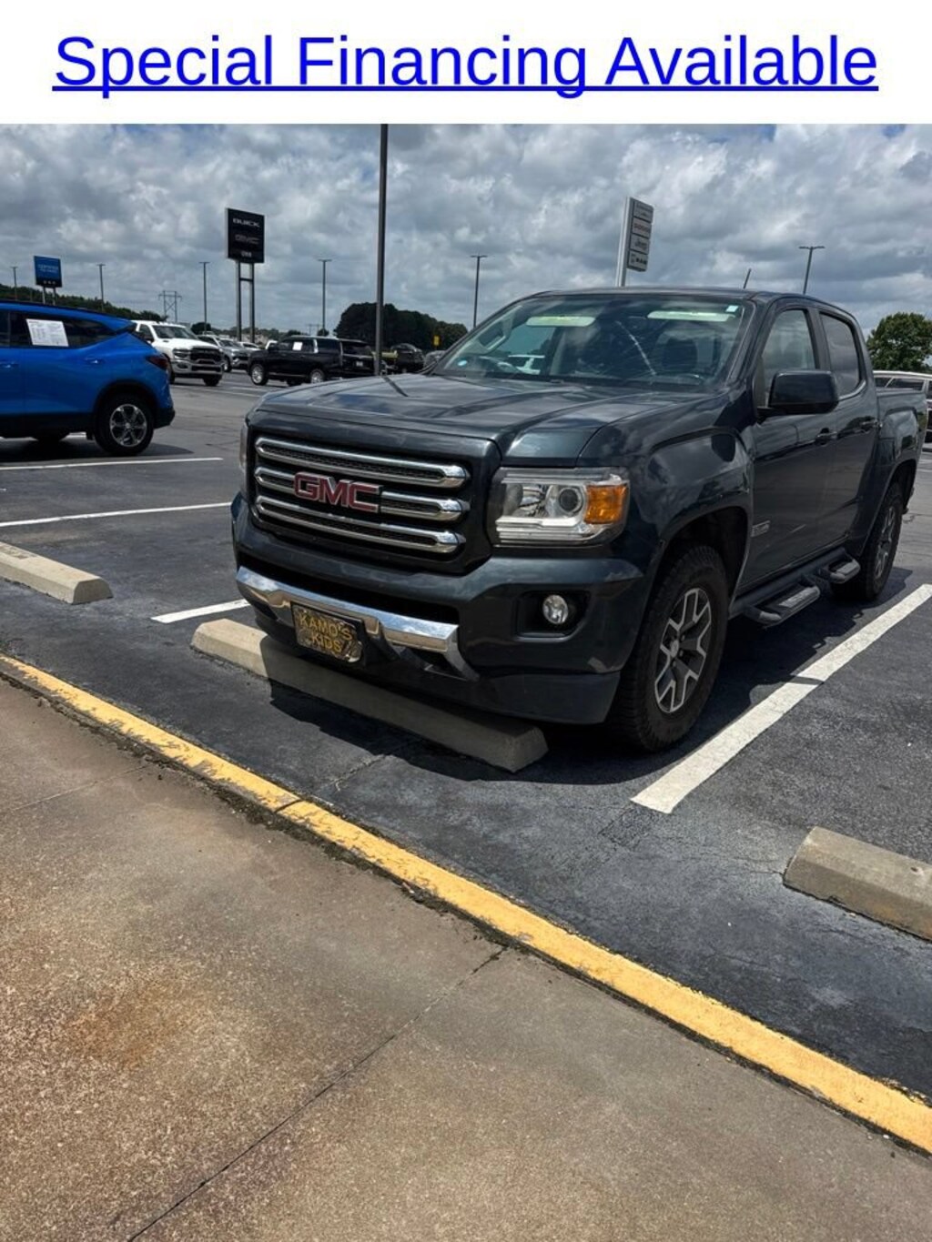 Used 2017 GMC Canyon 4WD SLE Truck Crew Cab