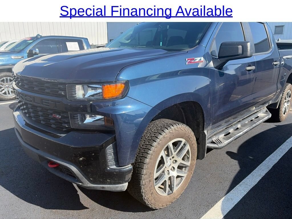 Used 2020 Chevrolet Silverado 1500 Custom Trail Boss Truck Crew Cab
