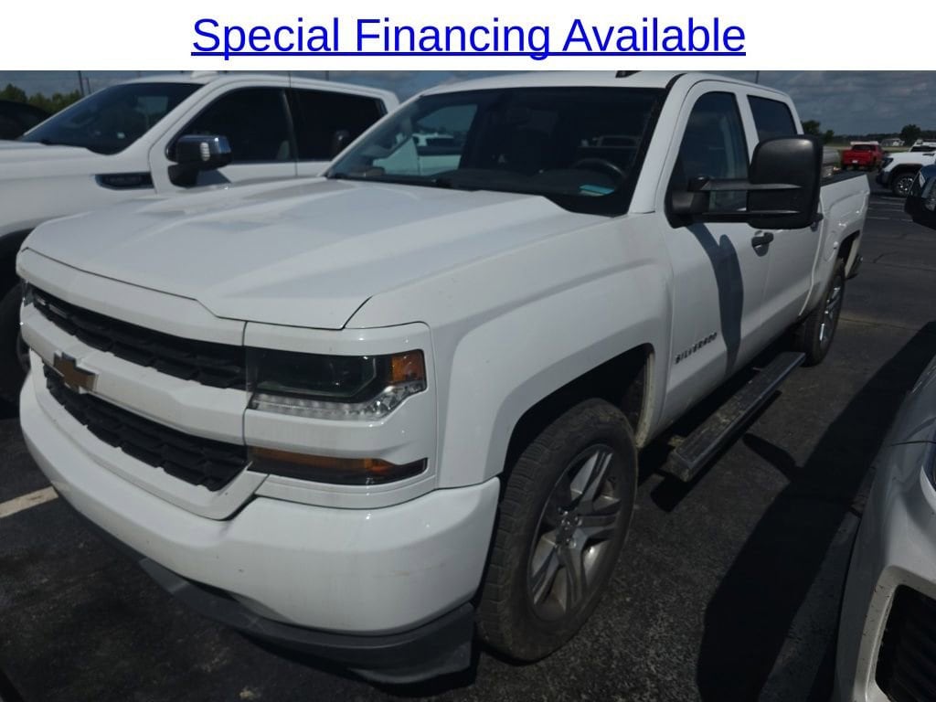 Used 2018 Chevrolet Silverado 1500 Custom Truck Crew Cab