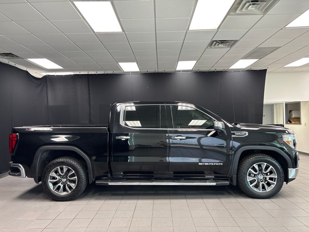 Used 2020 GMC Sierra 1500 SLT with VIN 3GTU9DED1LG108038 for sale in Little Rock