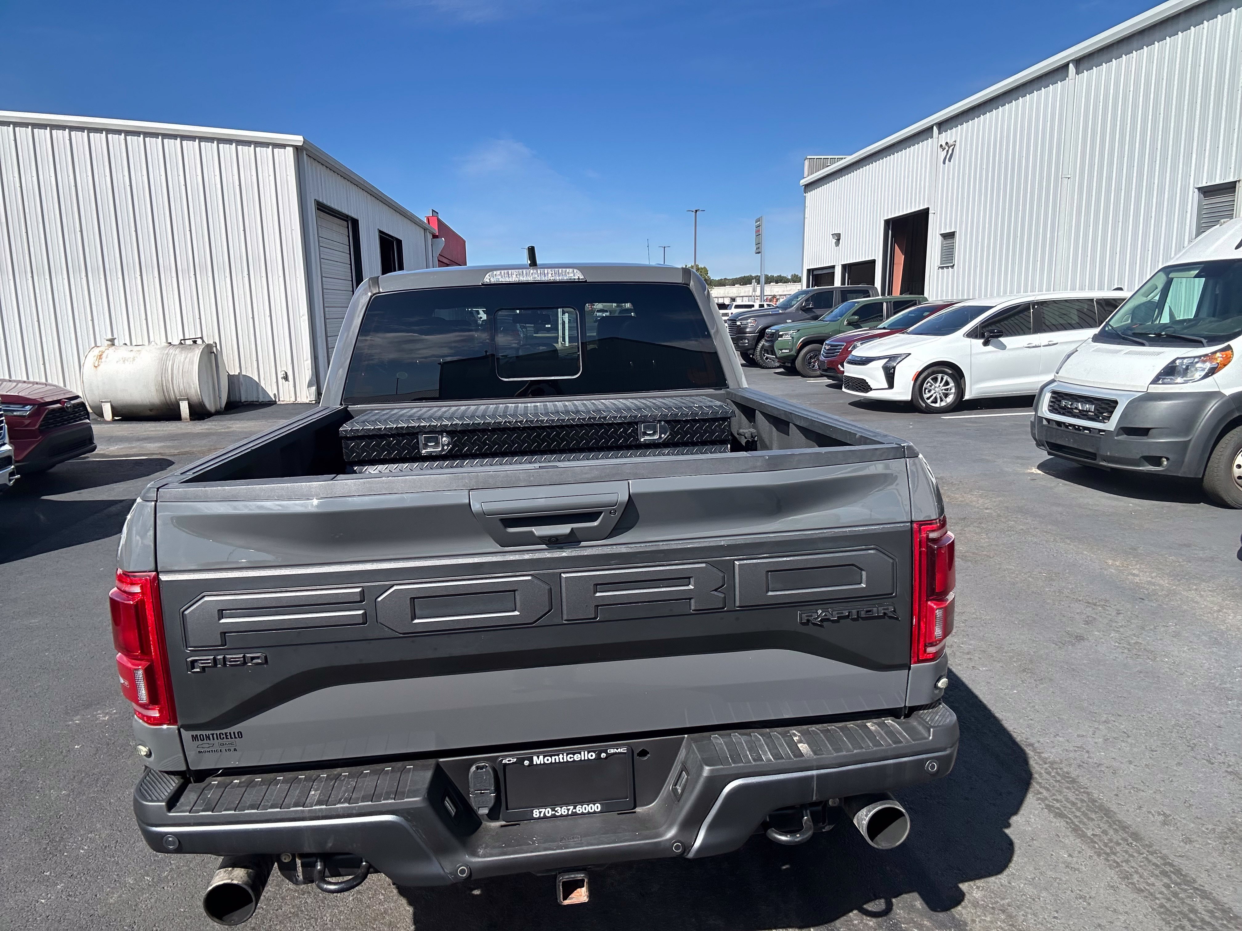 Used 2020 Ford F-150 Raptor with VIN 1FTFW1RG3LFA76800 for sale in Little Rock