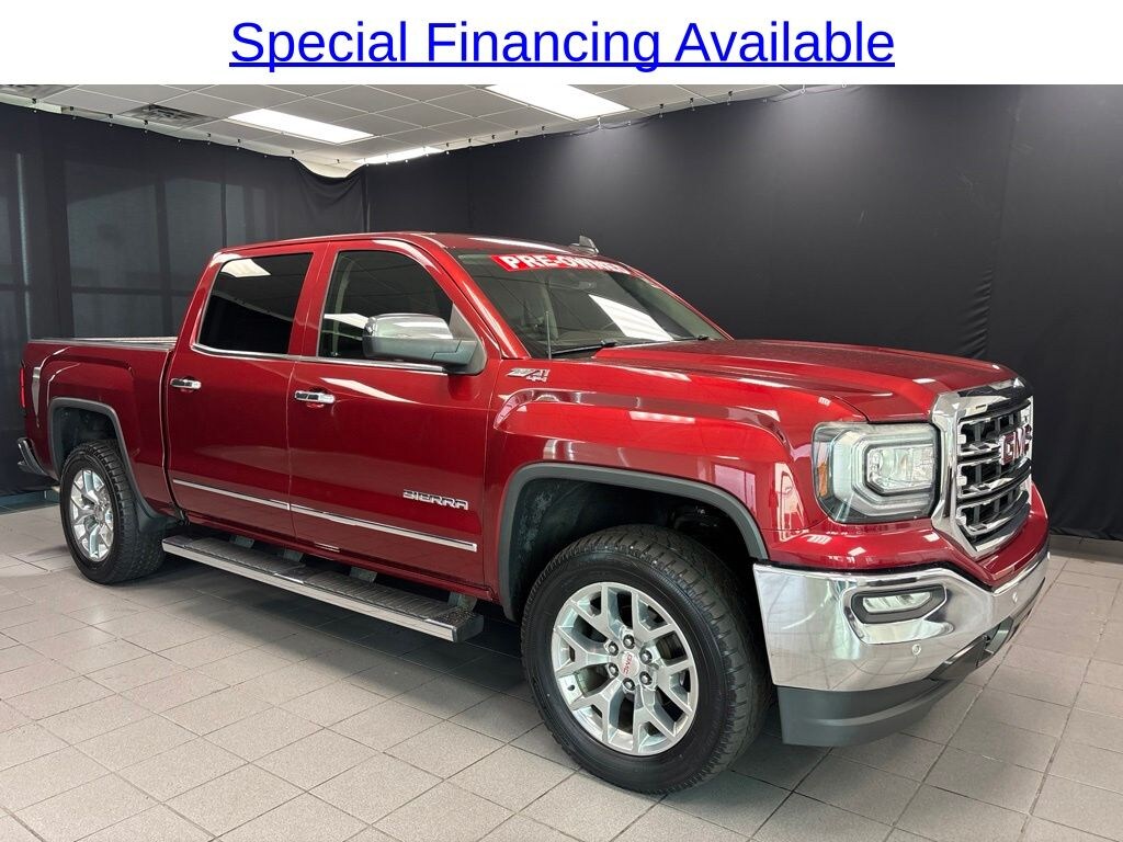 Used 2018 GMC Sierra 1500 SLT Truck Crew Cab