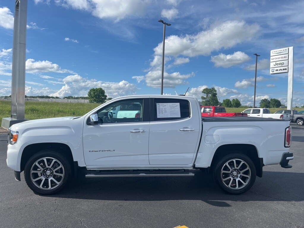 Used 2021 GMC Canyon Denali with VIN 1GTG6EENXM1259819 for sale in Little Rock