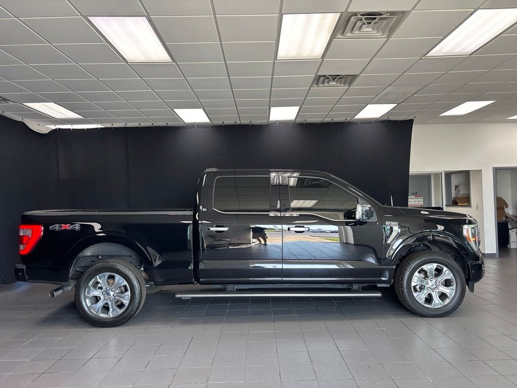 Used 2022 Ford F-150 Platinum with VIN 1FTFW1E8XNFA06308 for sale in Little Rock