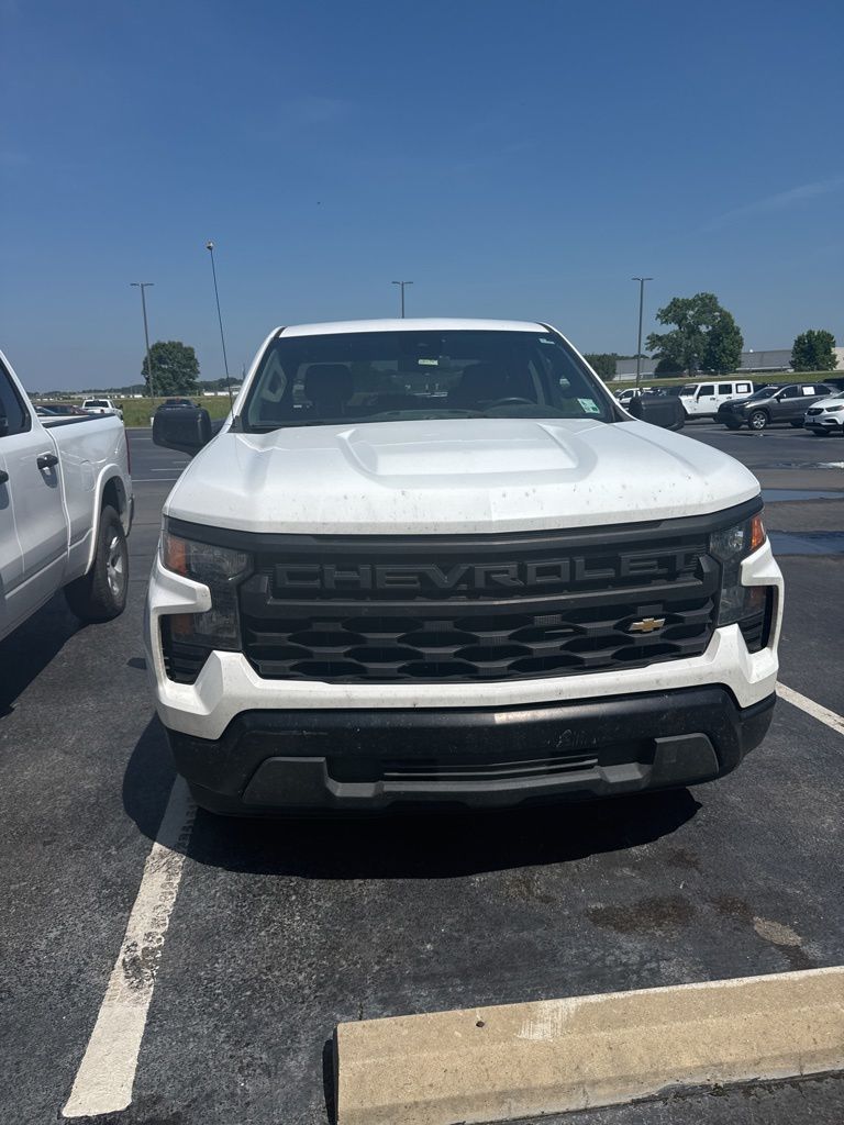 Used 2023 Chevrolet Silverado 1500 Work Truck with VIN 1GCRAAED3PZ141222 for sale in Little Rock