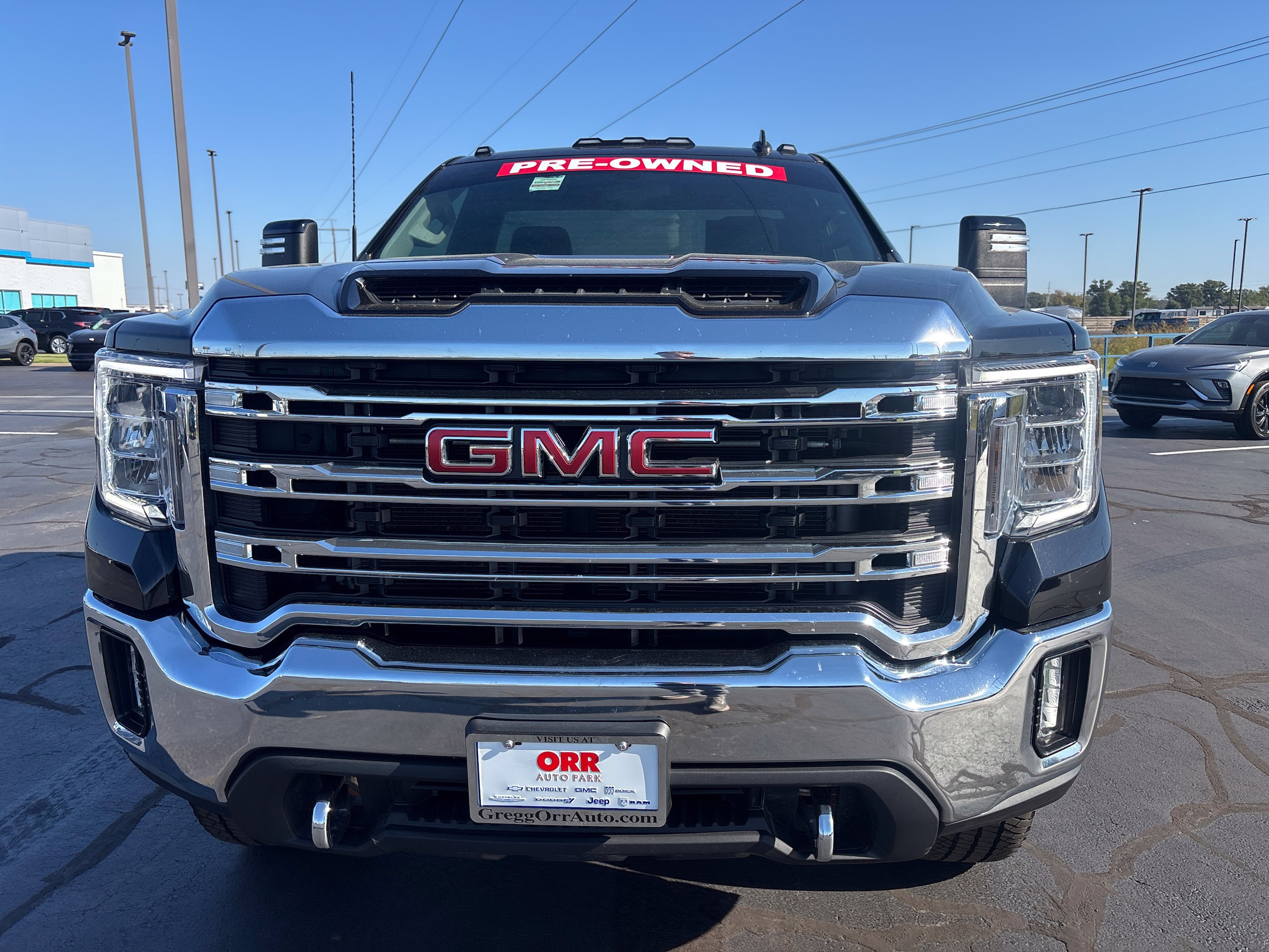 Used 2022 GMC Sierra 3500HD SLE with VIN 1GT39TE7XNF278807 for sale in Little Rock