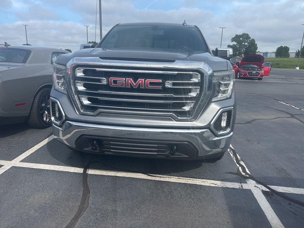 Used 2021 GMC Sierra 1500 SLT with VIN 3GTU9DED6MG432748 for sale in Little Rock