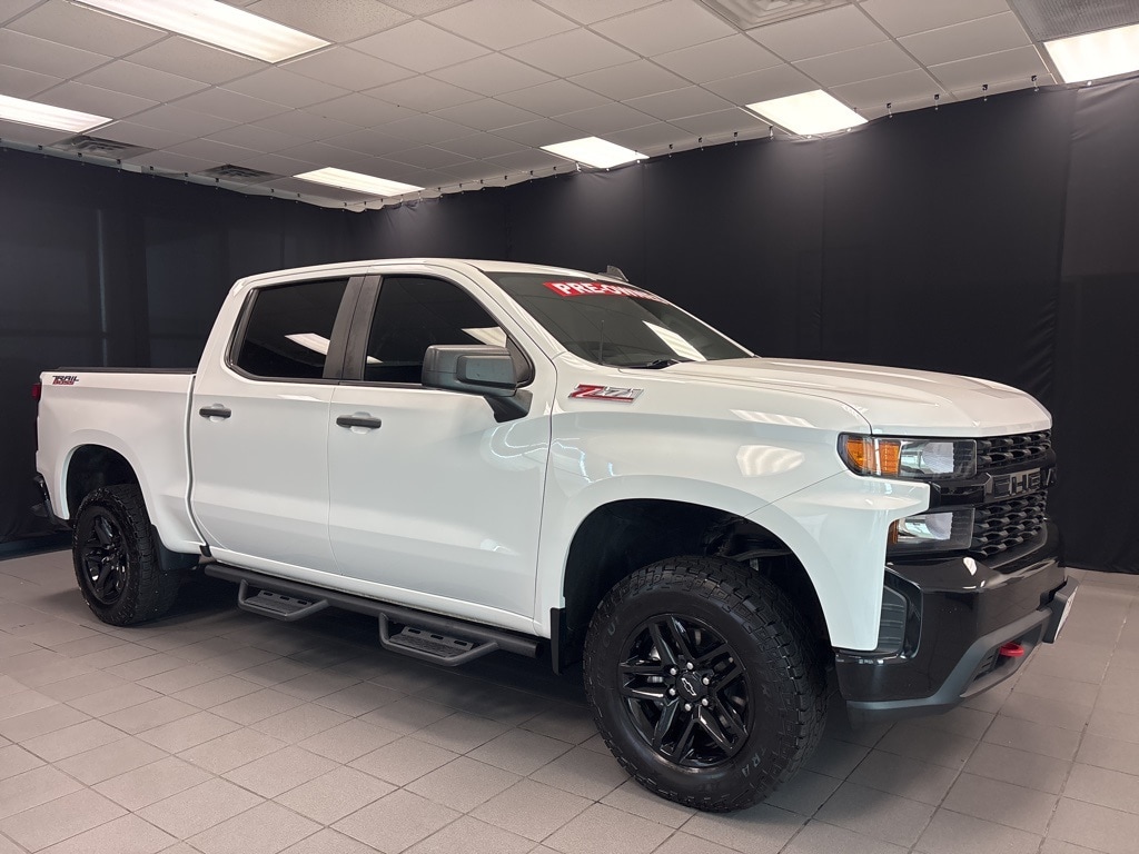 Used 2020 Chevrolet Silverado 1500 Custom Trail Boss Truck Crew Cab