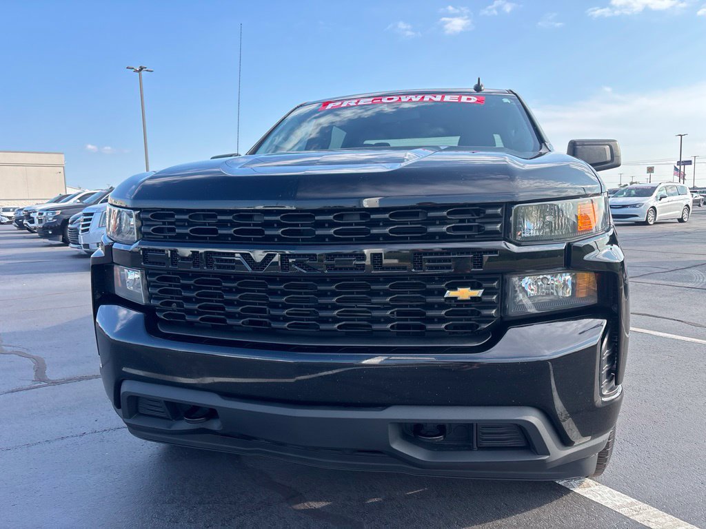 Used 2021 Chevrolet Silverado 1500 Custom with VIN 3GCPWBEK4MG412913 for sale in Little Rock