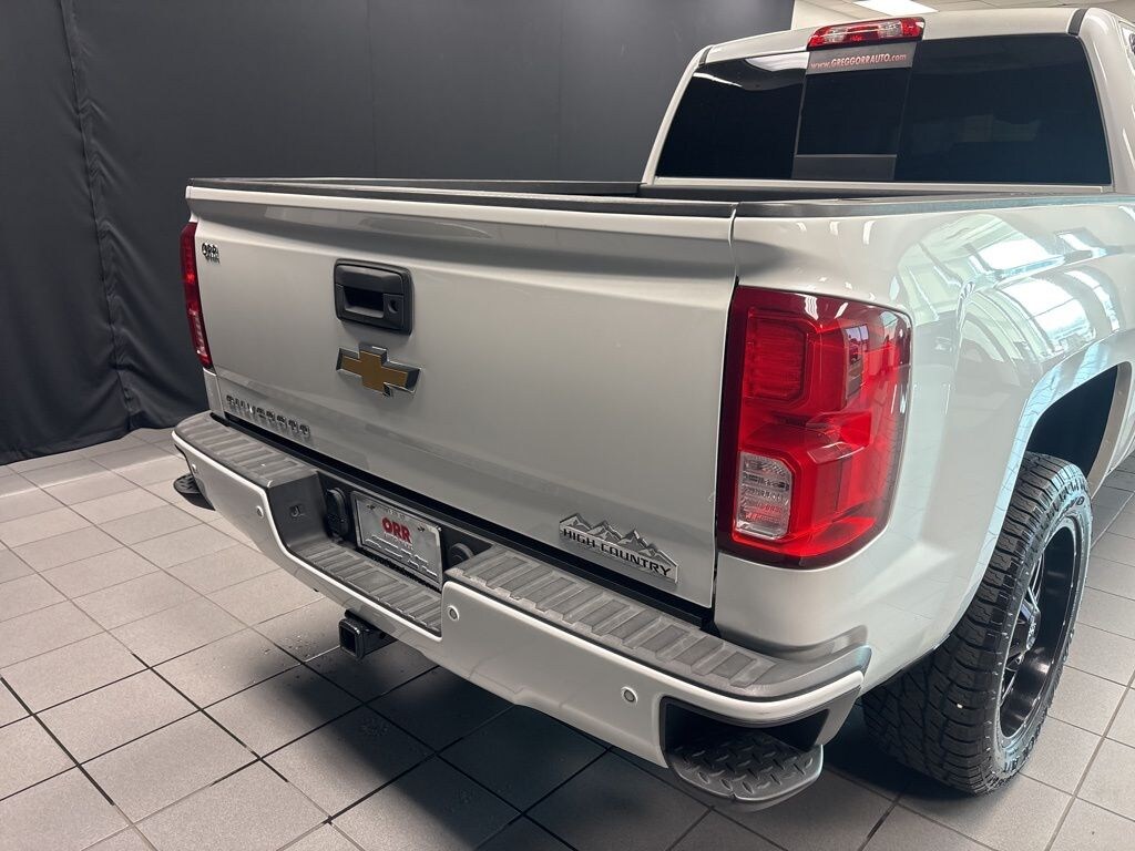 Used 2018 Chevrolet Silverado 1500 High Country Truck Crew Cab
