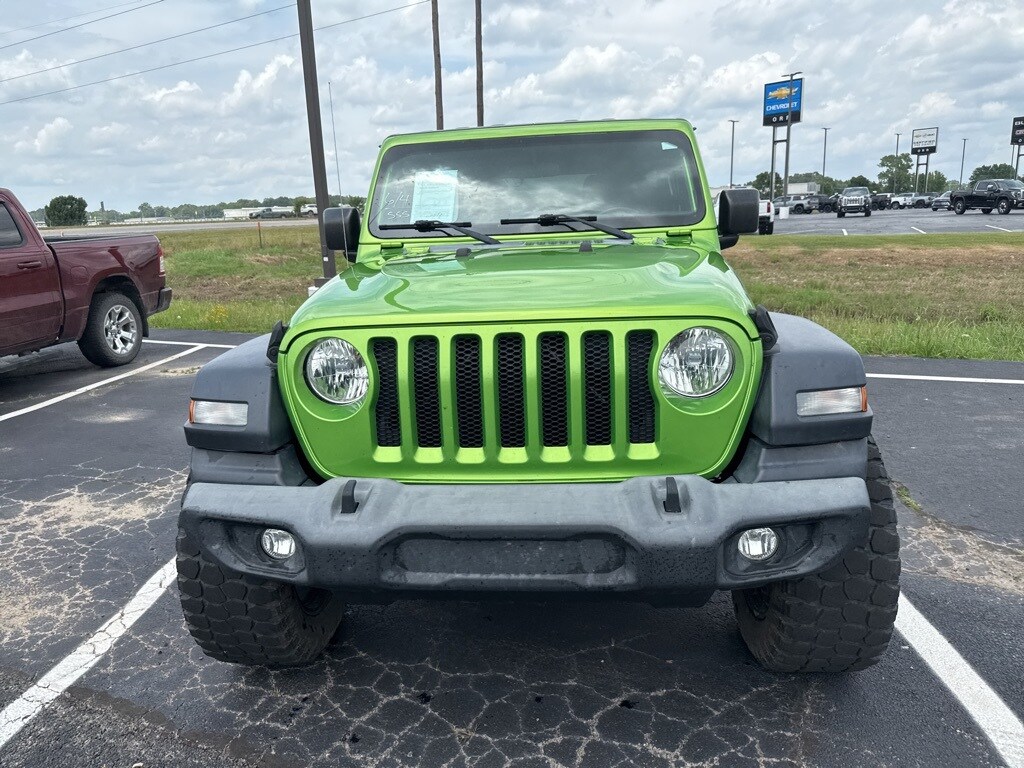 Used 2018 Jeep All-New Wrangler Unlimited Sport S with VIN 1C4HJXDGXJW240333 for sale in Searcy, AR