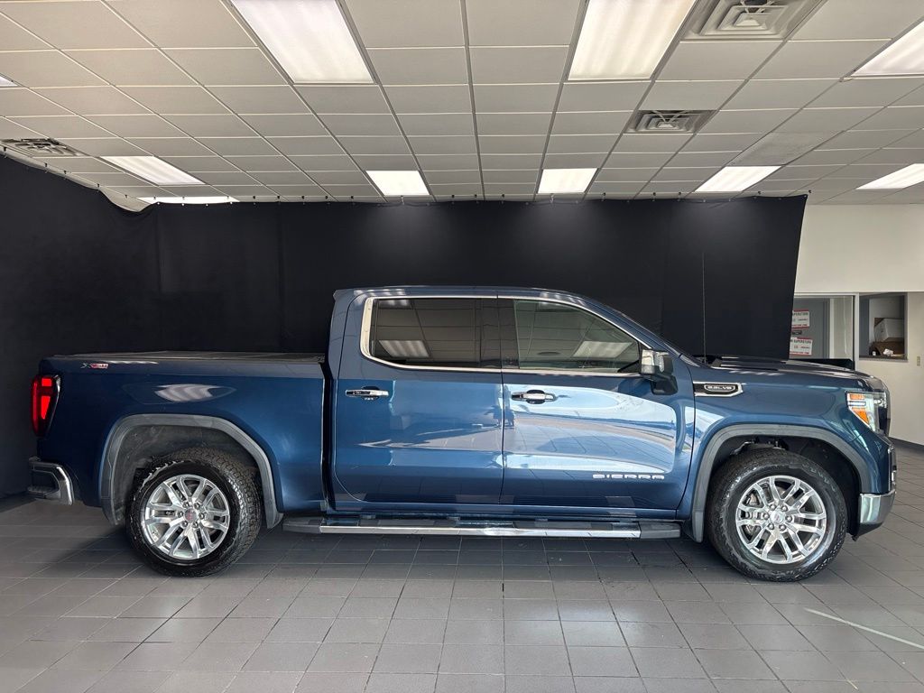 Used 2019 GMC Sierra 1500 SLT with VIN 1GTU9DED0KZ149808 for sale in Little Rock