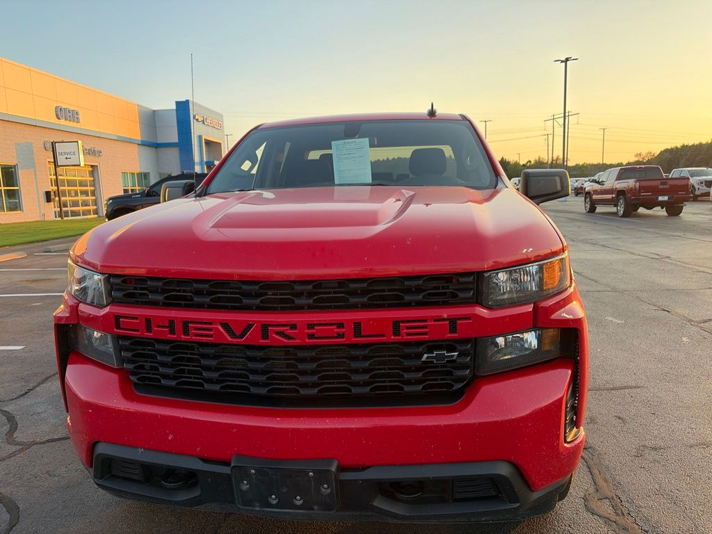 Used 2020 Chevrolet Silverado 1500 Custom with VIN 1GCRWBEH7LZ218291 for sale in Little Rock