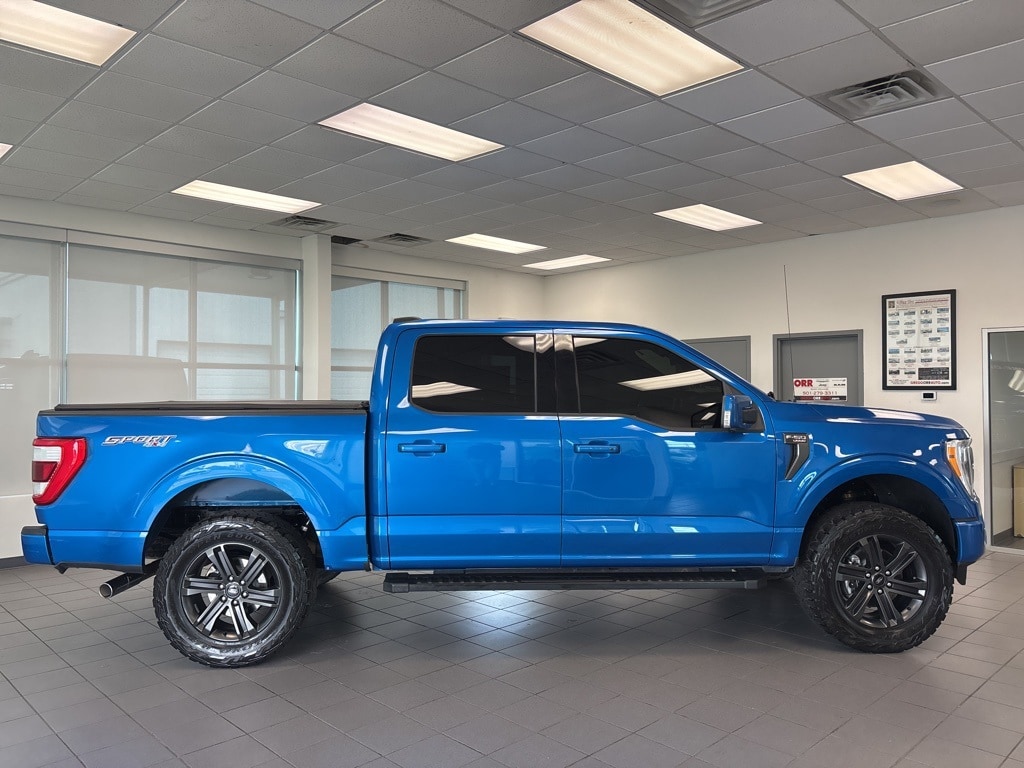 Used 2021 Ford F-150 Lariat with VIN 1FTFW1E50MFA40438 for sale in Little Rock