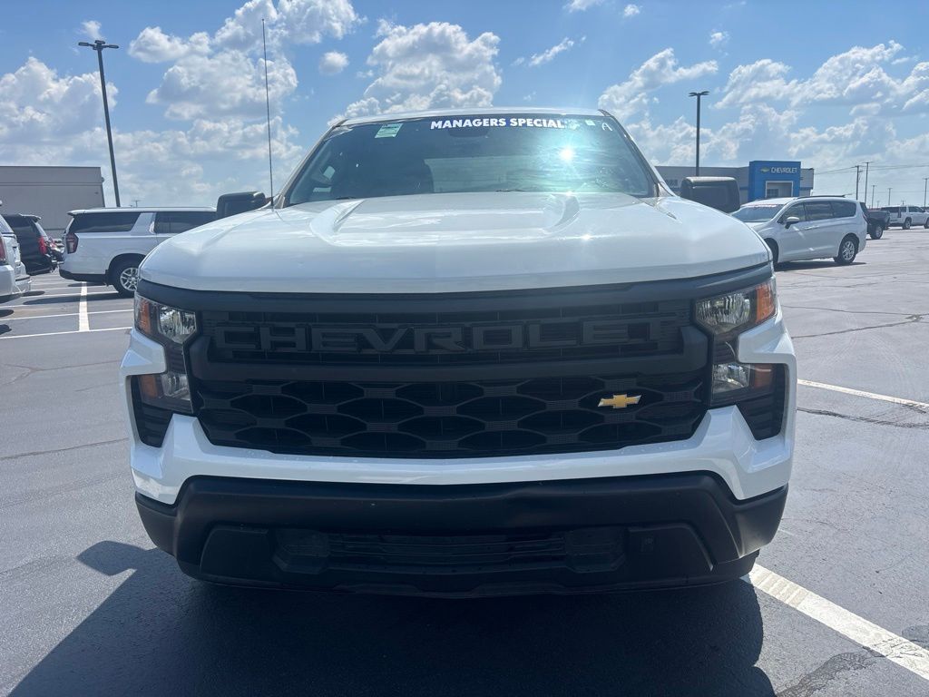 Used 2023 Chevrolet Silverado 1500 Work Truck with VIN 1GCRAAEDXPZ141315 for sale in Little Rock