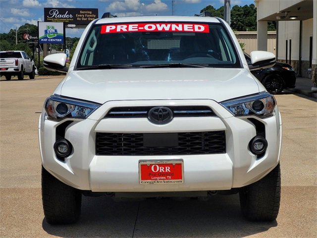 Used 2021 Toyota 4Runner SR5 Premium with VIN JTENU5JR5M5937970 for sale in Longview, TX