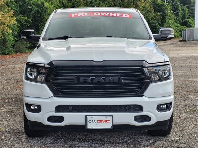 Used 2021 RAM Ram 1500 Pickup Big Horn/Lone Star with VIN 1C6SRFFT4MN553561 for sale in Longview, TX