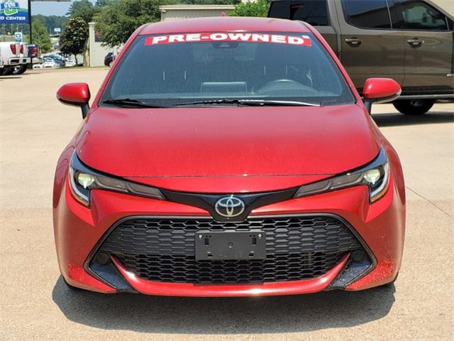 Used 2021 Toyota Corolla Hatchback SE with VIN JTNB4MBE1M3143102 for sale in Longview, TX