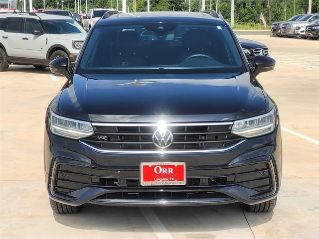 Used 2022 Volkswagen Tiguan SE R-LINE BLACK with VIN 3VV8B7AX0NM071707 for sale in Longview, TX