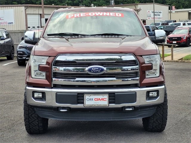 Used 2015 Ford F-150 Lariat with VIN 1FTEW1EF1FKE69814 for sale in Longview, TX