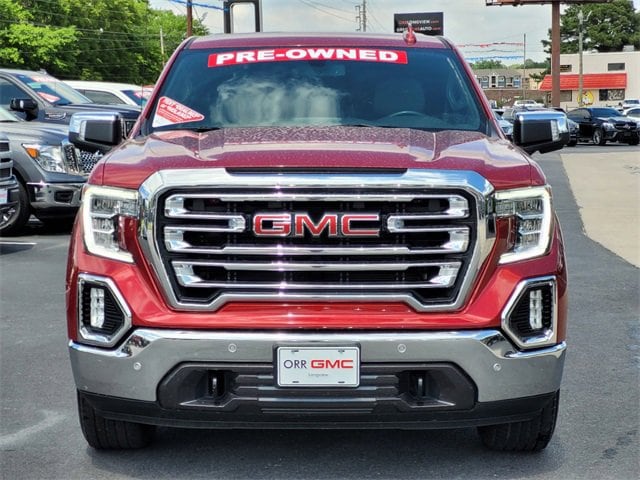 Used 2021 GMC Sierra 1500 SLT with VIN 3GTP8DED1MG136777 for sale in Longview, TX