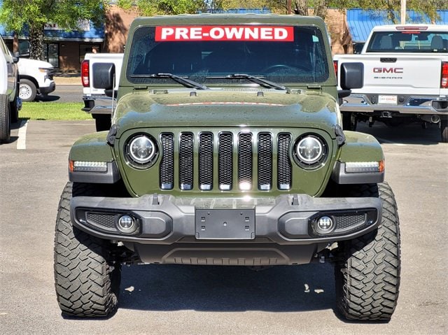 Used 2021 Jeep Wrangler Unlimited Sahara Altitude with VIN 1C4HJXEN9MW609068 for sale in Longview, TX