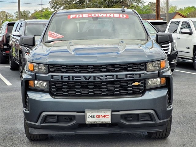 Used 2021 Chevrolet Silverado 1500 Custom with VIN 3GCPYBEK1MG132537 for sale in Longview, TX