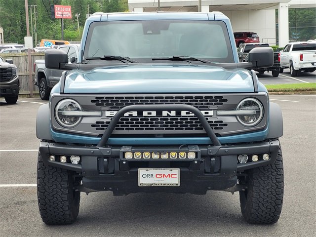 Used 2022 Ford Bronco 4-Door Badlands with VIN 1FMEE5DH2NLA74591 for sale in Longview, TX
