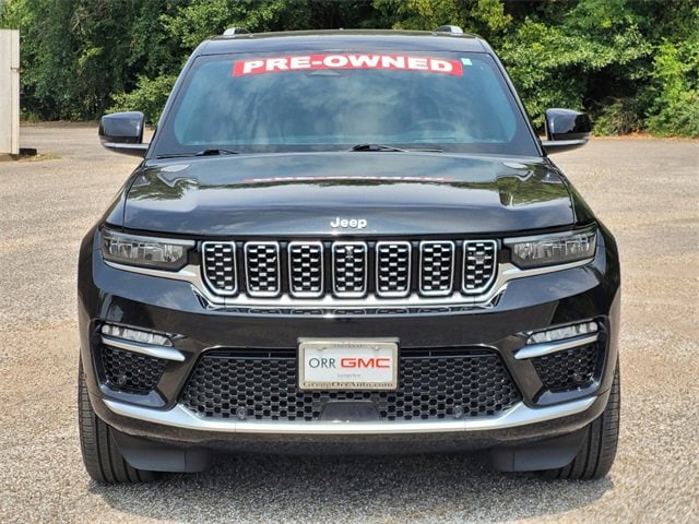 Used 2022 Jeep Grand Cherokee Summit with VIN 1C4RJHEGXN8604897 for sale in Longview, TX