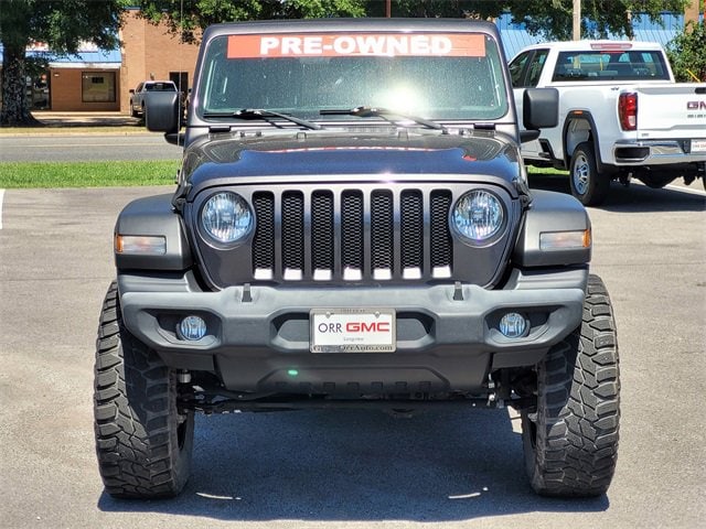 Used 2020 Jeep Wrangler Sport with VIN 1C4GJXAN1LW161909 for sale in Longview, TX