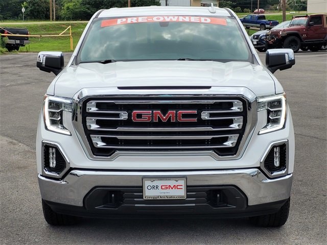 Used 2021 GMC Sierra 1500 SLT with VIN 3GTU9DED2MG376310 for sale in Longview, TX