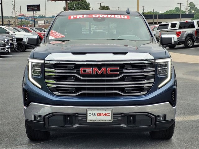 Used 2023 GMC Sierra 1500 SLT with VIN 3GTUUDEL3PG159889 for sale in Longview, TX