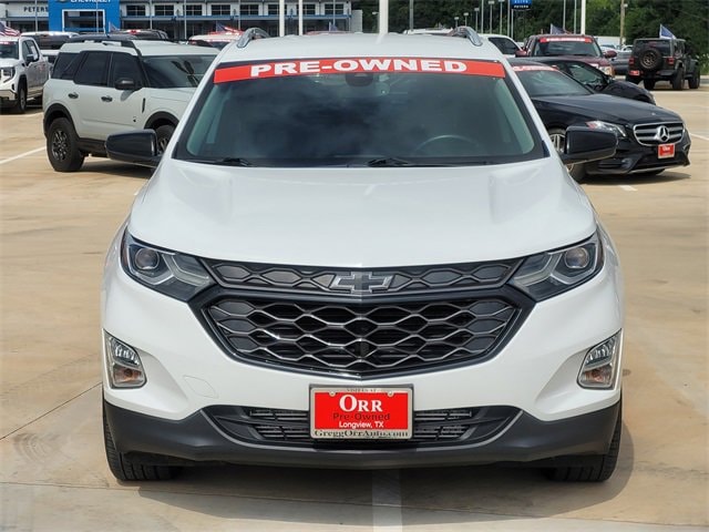 Used 2020 Chevrolet Equinox Premier with VIN 2GNAXNEV1L6285070 for sale in Longview, TX
