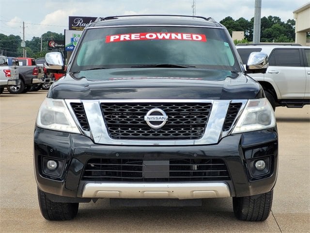 Used 2018 Nissan Armada Platinum with VIN JN8AY2NC4J9550427 for sale in Longview, TX