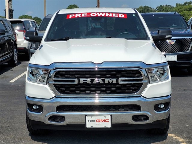 Used 2022 RAM Ram 1500 Pickup Big Horn/Lone Star with VIN 1C6RREMT1NN398271 for sale in Longview, TX