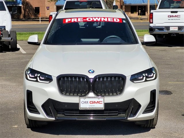 Used 2024 BMW X3 30i with VIN 5UX43DP08R9V46963 for sale in Longview, TX