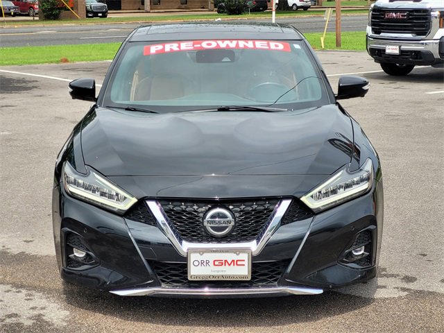 Used 2020 Nissan Maxima Platinum with VIN 1N4AA6FVXLC382862 for sale in Longview, TX