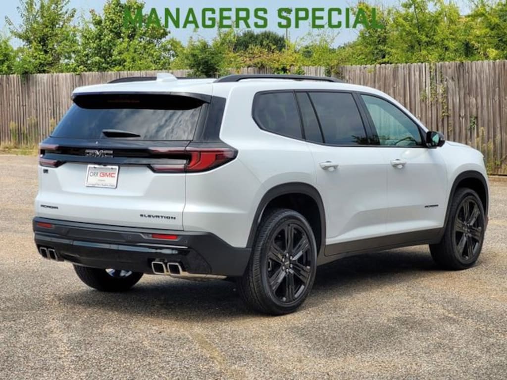 New 2026 GMC Acadia Elevation SUV