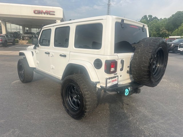 Used 2018 Jeep All-New Wrangler Unlimited Sahara with VIN 1C4HJXEGXJW190256 for sale in Longview, TX
