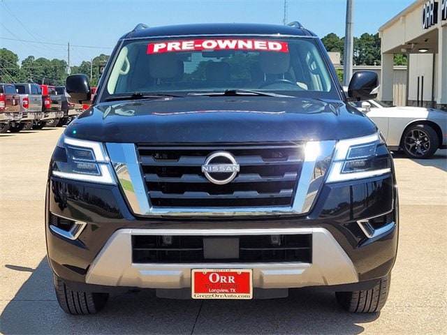 Used 2021 Nissan Armada SV with VIN JN8AY2AC1M9145166 for sale in Longview, TX