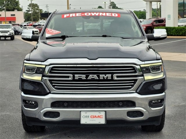 Used 2021 RAM Ram 1500 Pickup Laramie with VIN 1C6SRFJT9MN799660 for sale in Longview, TX