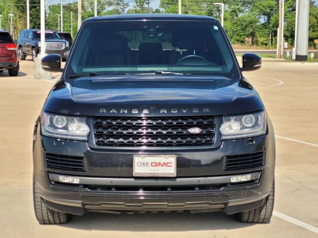 Used 2017 Land Rover Range Rover 4DR SUV V8 SC SWB