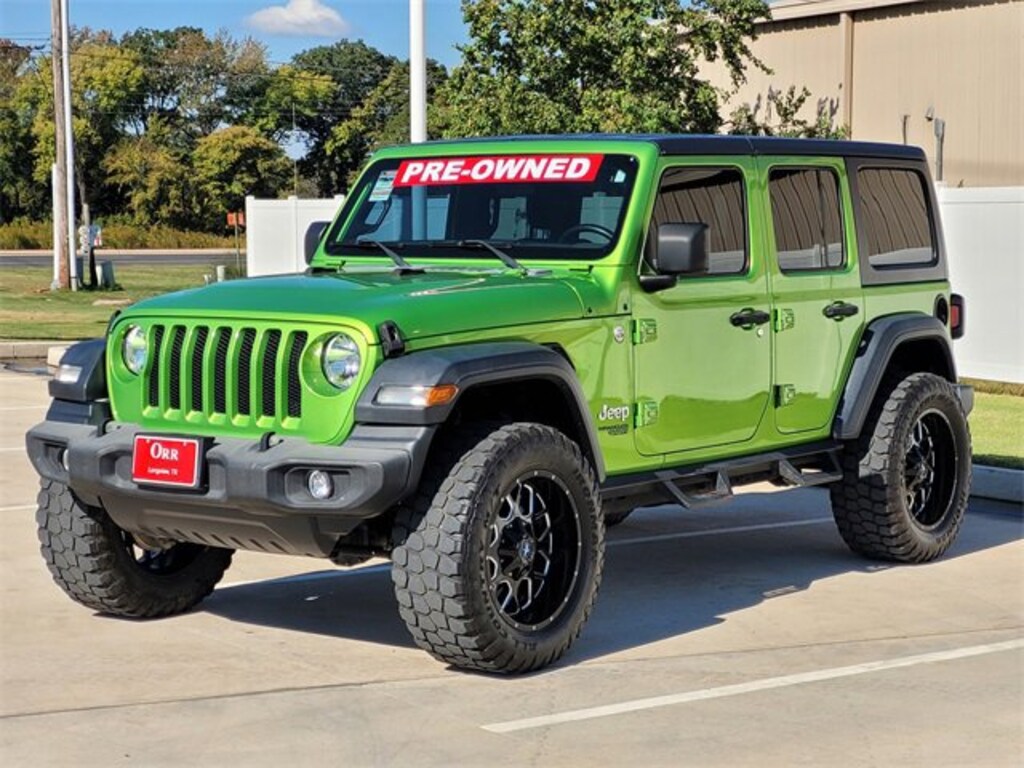 Used 2018 Jeep Wrangler Unlimited Sport S