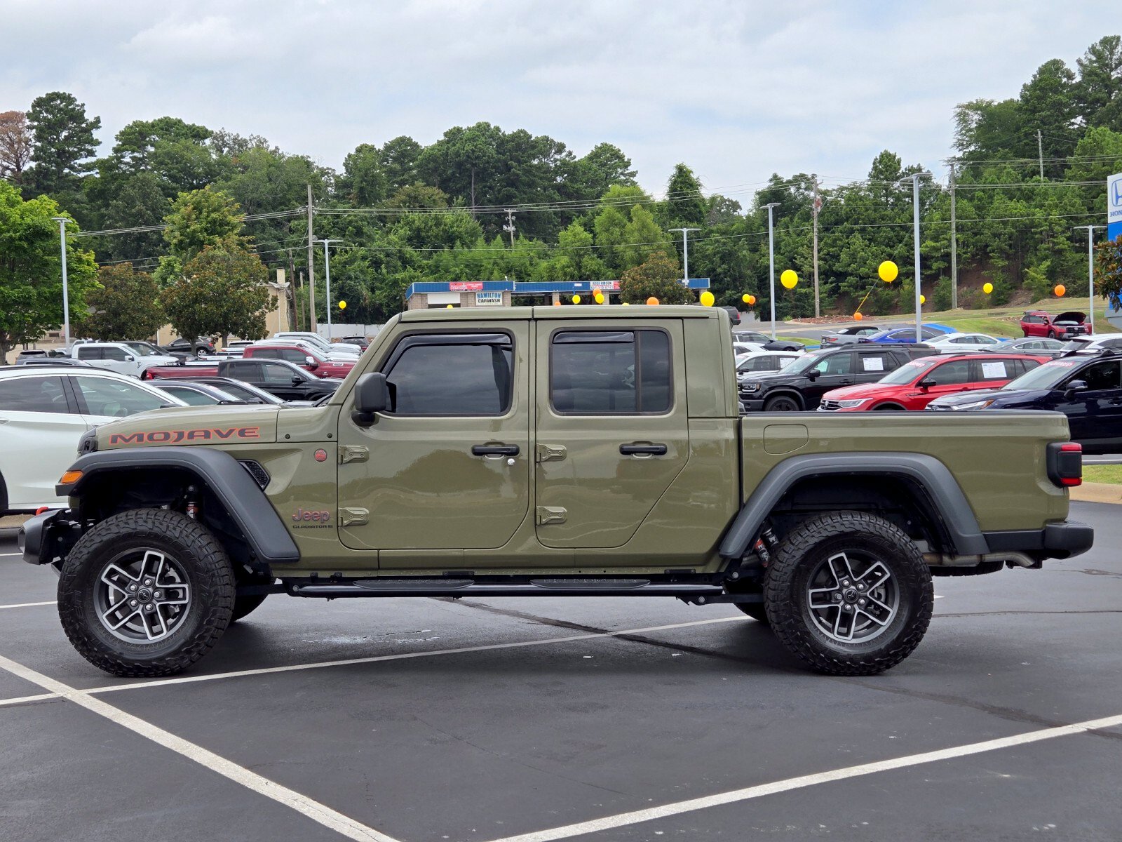 Used 2025 Jeep Gladiator Mojave with VIN 1C6RJTEG9SL521111 for sale in Little Rock