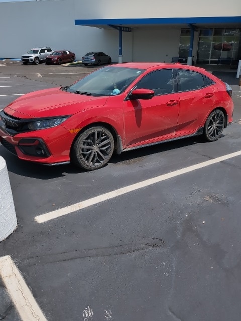 Used 2021 Honda Civic Hatchback Sport with VIN SHHFK7H44MU205041 for sale in Hot Springs, AR