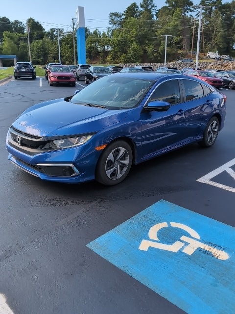 Used 2021 Honda Civic LX with VIN 2HGFC2F61MH504780 for sale in Hot Springs, AR